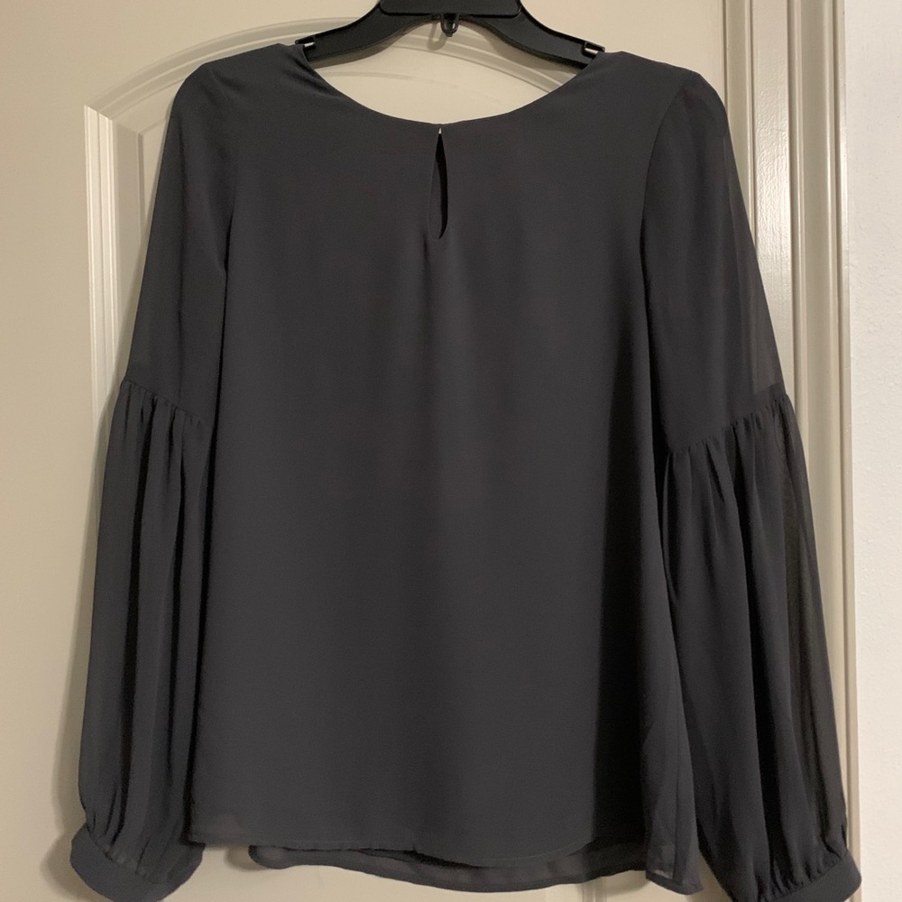 Express Gray Blouse